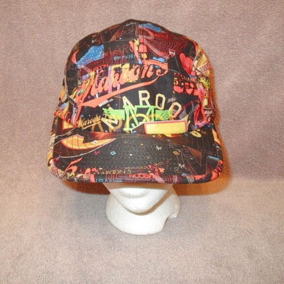 Maroon 5 Tour Cap Hat Live Nation Concert Merch Adam Levine Band Rock Music - Picture 1 of 8